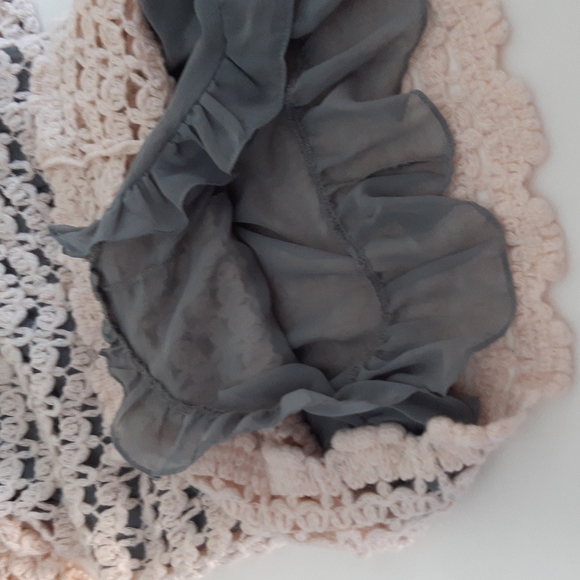 🇮🇹***Long pink and grey sweater, made in Italy - Picture 6 of 10